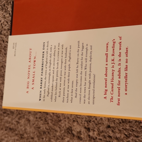 J.K. Rowling The Casual Vacancy - Picture 3 of 5